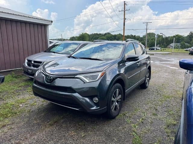 2017 Toyota RAV4 — rear three-quarter view
